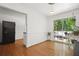 View of dining room and access to deck with sliding glass doors at 3030 Winchester Dr, Cumming, GA 30041
