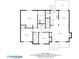 Detailed floor plan showcasing layout and dimensions of the main and upper level at 3030 Winchester Dr, Cumming, GA 30041