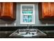 Classic kitchen with stainless steel sink and a window above the countertop at 122 Summer Pl, Norcross, GA 30071