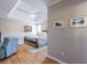 Primary bedroom showcasing hardwood floors, a trey ceiling and natural lighting at 2092 Wood Nw Trl, Atlanta, GA 30318