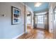 Inviting entryway with hardwood floors, and arched architecture adding charm to this lovely home at 2092 Wood Nw Trl, Atlanta, GA 30318