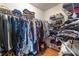 Spacious walk-in closet with hanging racks and shelving for ample storage at 2092 Wood Nw Trl, Atlanta, GA 30318