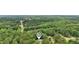 Scenic aerial view of property in a wooded area at 105 Laney Ct, Mcdonough, GA 30252