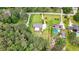 Areal view of a well maintained property with inground pool at 8070 Johnson Rd, Palmetto, GA 30268