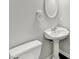 Bathroom with modern sink and toilet at 327 Oakland Bay Ct, Loganville, GA 30052
