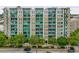 High-rise condominium with multiple balconies, offering stunning city views from every level at 1100 Howell Mill Nw Rd # 212, Atlanta, GA 30318