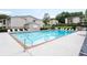 Sparkling community pool with lounge chairs for relaxing and swimming at 1150 Collier Nw Rd # 6H, Atlanta, GA 30318