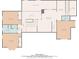 Upper level floor plan featuring bedrooms, bathrooms, Gathering room, and undefined attic space at 4820 Coppedge Trl, Peachtree Corners, GA 30096