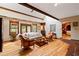 Bright and spacious living room with hardwood floors, skylight, and large windows at 4820 Coppedge Trl, Peachtree Corners, GA 30096