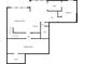 Basement floorplan features rec room, kitchen, exercise, and utility room at 2921 Terra View Sw Dr, Lilburn, GA 30047