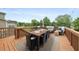 Outdoor deck with dining set and lounge area perfect for entertaining and relaxation at 2921 Terra View Sw Dr, Lilburn, GA 30047