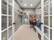Home office with built-in shelving and desk space at 2921 Terra View Sw Dr, Lilburn, GA 30047