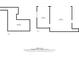 Basement and garage floor plan with dimensions listed at 3252 Custer Lake Drive Northwest Nw Dr, Marietta, GA 30064