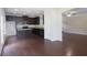 Spacious kitchen with dark wood cabinets and granite countertops at 315 Lakeside Ln, Woodstock, GA 30188