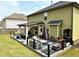 Spacious backyard with a covered deck area, great for outdoor entertaining and relaxation at 558 Hideaway Dr, Jonesboro, GA 30238