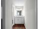 Bathroom with modern vanity and granite countertops at 603 Summit North Ne Dr # 603, Atlanta, GA 30324