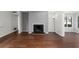 Bright living room with hardwood floors and fireplace, great for relaxing at 603 Summit North Ne Dr # 603, Atlanta, GA 30324