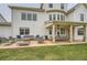 Inviting backyard patio with ample seating, perfect for entertaining and enjoying outdoor living at 6168 Sweet Birch Ct, Acworth, GA 30101