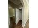 A standard closet showcases an interior storage space at 1119 Plantation Se Dr, Conyers, GA 30094