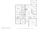 First floor plan of the home with a layout of all rooms at 4490 Epworth Court Ct, Powder Springs, GA 30127