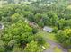 Scenic aerial view of a home nestled among lush trees, with well-maintained landscaping and neighborhood at 48 Saddle Field Nw Cir, Cartersville, GA 30121