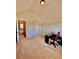 Bedroom with a desk for working and studying and an ensuite bathroom at 520 Harmony Way, Locust Grove, GA 30248