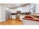 Bright kitchen featuring stainless steel appliances, light cabinets, and wood countertops at 147 Olympic Pl, Decatur, GA 30030