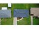 An aerial view of the house shows its location between two other houses at 2107 Garden Cir, Decatur, GA 30032