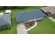 An aerial view of the house shows the landscaping and walkway to the front door at 2107 Garden Cir, Decatur, GA 30032