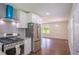 Bright kitchen with stainless steel appliances and an open floor plan at 2107 Garden Cir, Decatur, GA 30032