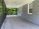 Large, covered patio perfect for outdoor entertaining at 2107 Garden Cir, Decatur, GA 30032