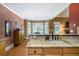 Modern kitchen featuring granite countertops and a breakfast nook with bay windows at 1997 Shaker Falls Ln, Lawrenceville, GA 30045