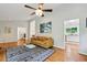 Spacious living room with hardwood floors and plenty of natural light at 2481 Melinda Ne Dr, Atlanta, GA 30345