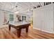 Spacious basement with pool table, game console, and natural light at 4333 Collingham Ne Trce, Marietta, GA 30068