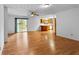 Bright and airy living room with hardwood floors at 900 Fleetwood Cir, Atlanta, GA 30311