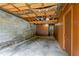 Small unfinished basement storage area at 900 Fleetwood Cir, Atlanta, GA 30311