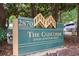 The Concorde sign displaying luxury living in Buckhead near lush greenery at 2870 Pharr Court South Nw # 1704, Atlanta, GA 30305
