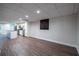 A finished basement with full kitchen and modern stainless steel appliances is a great entertainment space at 4067 Mason Creek Rd, Winston, GA 30187