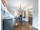 Bright office space featuring natural light, hardwood floors and stylish chandelier at 4067 Mason Creek Rd, Winston, GA 30187