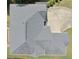 New roof with gutters, aerial shot at 4895 Smokestone Dr, Douglasville, GA 30135