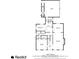 Detailed floor plan showcasing the layout of the main level, including the kitchen, living room, and bedroom at 2747 Livsey Trl, Tucker, GA 30084