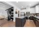 Gourmet kitchen with granite countertops, stainless steel appliances, and stylish island at 2069 Brightleaf Way # 123, Marietta, GA 30060