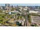 An elevated aerial view of the city landscape showcasing the connectivity and accessibility of the area with nearby amenities at 490 Marietta St Nw # 307, Atlanta, GA 30313