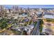 An aerial view showcasing the vibrant cityscape with buildings, trees, and railway at 490 Marietta St Nw # 307, Atlanta, GA 30313