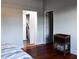 Bedroom area with closet and desk at 490 Marietta St Nw # 307, Atlanta, GA 30313