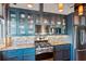 Up-close view of a well-appointed kitchen with a stainless steel gas range at 490 Marietta St Nw # 307, Atlanta, GA 30313