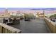 Rooftop deck with outdoor seating featuring views of the city skyline at 490 Marietta St Nw # 307, Atlanta, GA 30313