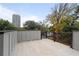 Large balcony with views of the neighborhood at 1186A Francis Nw St, Atlanta, GA 30318