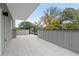 Spacious balcony with trees in the background at 1186A Francis Nw St, Atlanta, GA 30318