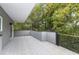 Wide outdoor deck perfect for entertaining and enjoying the surrounding treetop views at 1186B Francis Nw St, Atlanta, GA 30318
